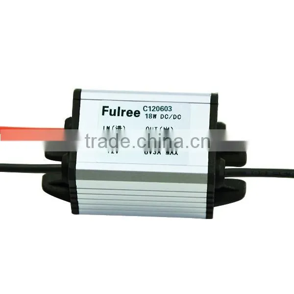 DC-DC step down converter 12v9-22v to 6v3a, car power supply module