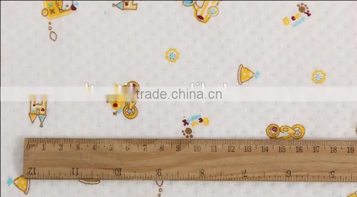 100% cotton printed knitted fabric