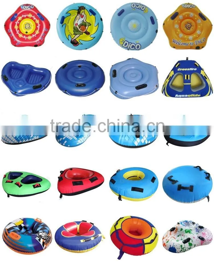 Hot sale PVC water sports inflatable towable