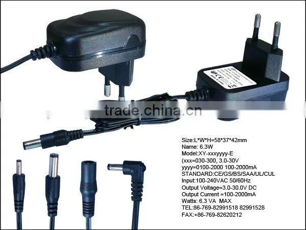 18 volt 1amp Power Supplies