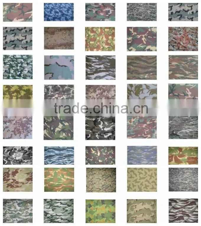 3 Color Desert Camouflage BDU Military Uniform from 3522 factory of PLA Fair Average Quality