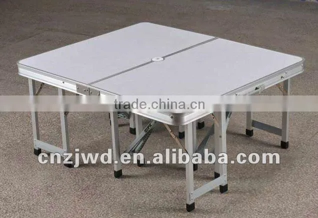 4 Way Folding Camping Table with 4 Seats