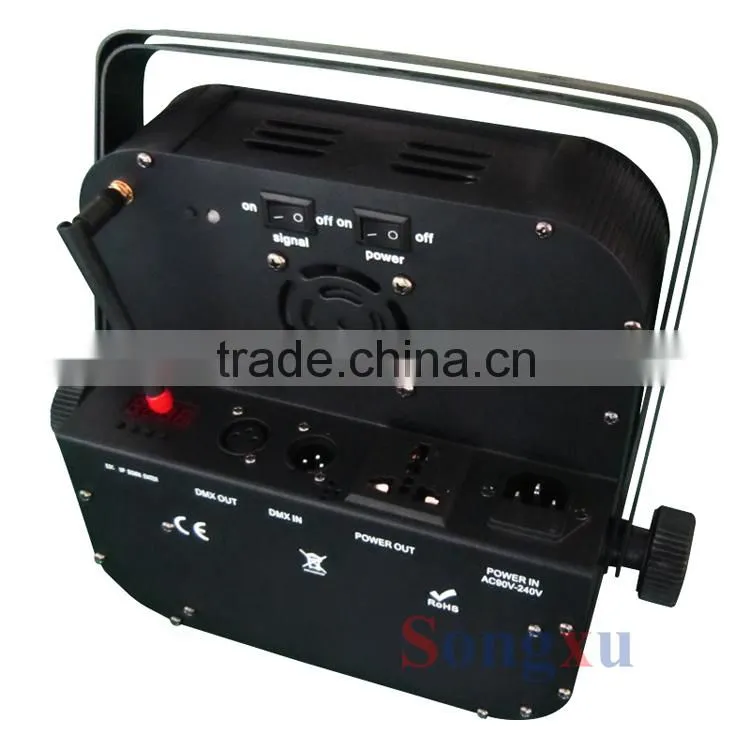 9x8w rgbw led stage light par can wireless led up light for wedding party dj club