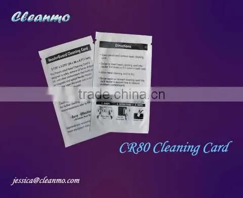 CR80 cleaning card for Inkjet Printing Compatible Printing and ATM,POS terminal, Cash register