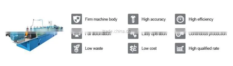 Automatic MS steel square pipe making machine