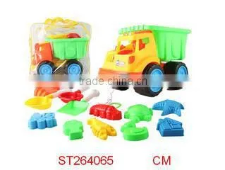Plastic toy beach car