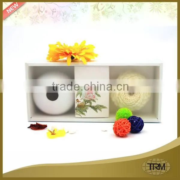 OEM reed wooden flower diffuser gift sets for home decoration