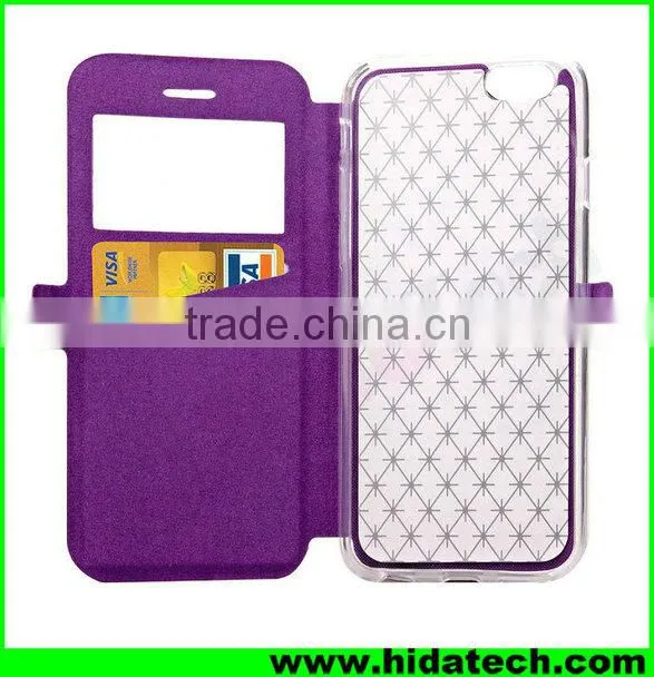 For Apple Iphone 6 Leather Case Cover, For Iphone 6 Leather Case With Cards Slots, Leather Case For Iphone 6