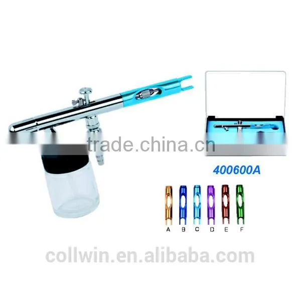 Suction Airbrush Kit with 5CC Metal & 22cc Glass Cup 0.35mm