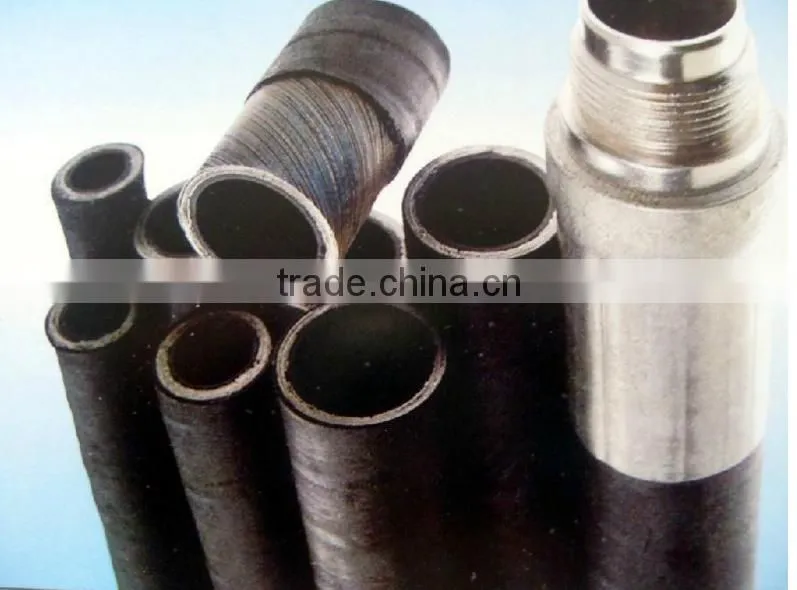 high pressure steel wire spiraled rubber hose/factory rubebr hose preice