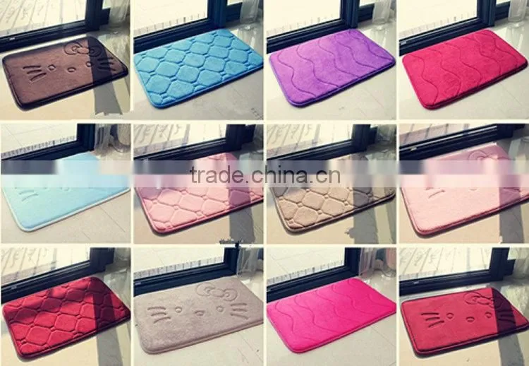 Chinese wholesale suppliers fish shape bath mat