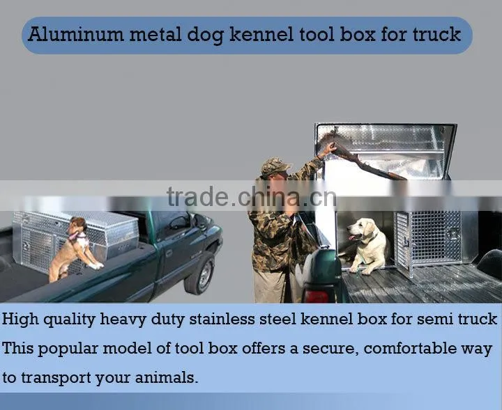 Outdoor Waterproof Aluminium metal dog kennel