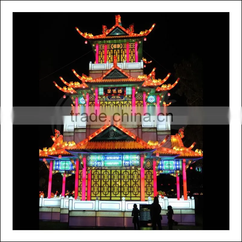 inebriate fairy building lantern lighting