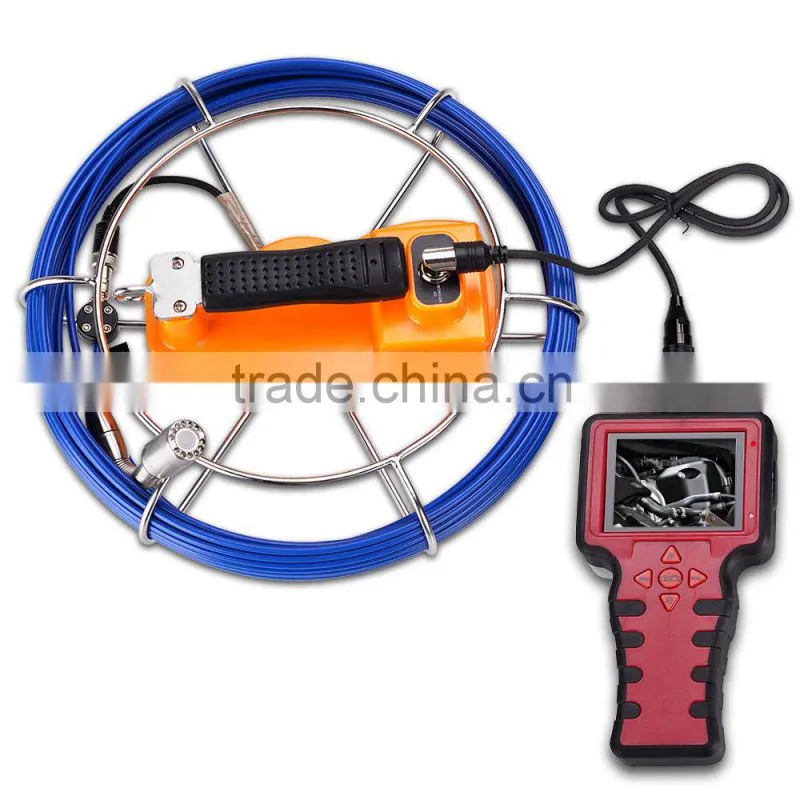 Pro 20m 12 LED Endoscope Borescope sewer DVR 3.5" Pipe Inspection Camera System