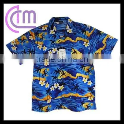 men's rayon hawaiian shirt