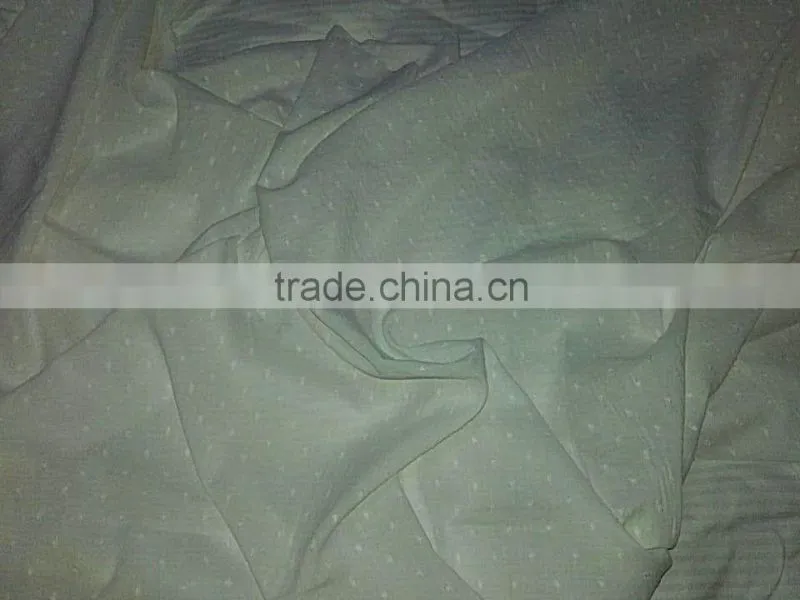 Promotion Cotton swiss dot Dobby solid fabric