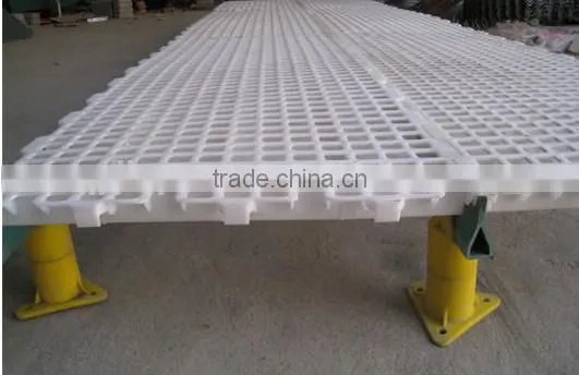 Popular Shandong Province plastic slats flooring for professional poultry farms/poultry plastic slat floor