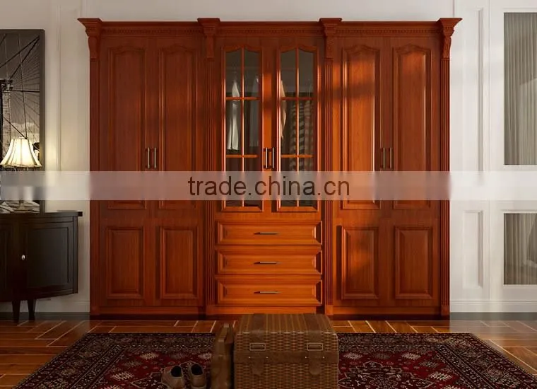Guangzhou Modern Custom Wooden Bedroom Wardrobe Cabinet
