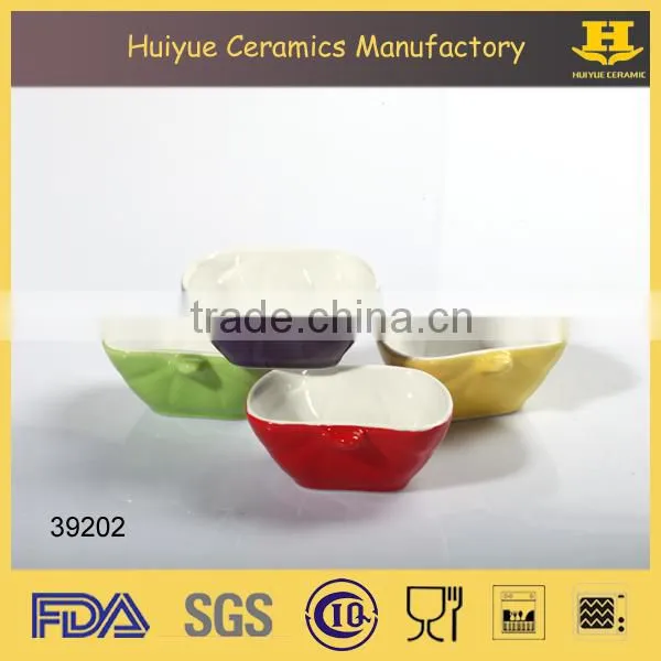 wholesale ceramic colorful ramekin set