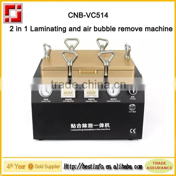 2 in 1 Laminating and air bubble remove machine