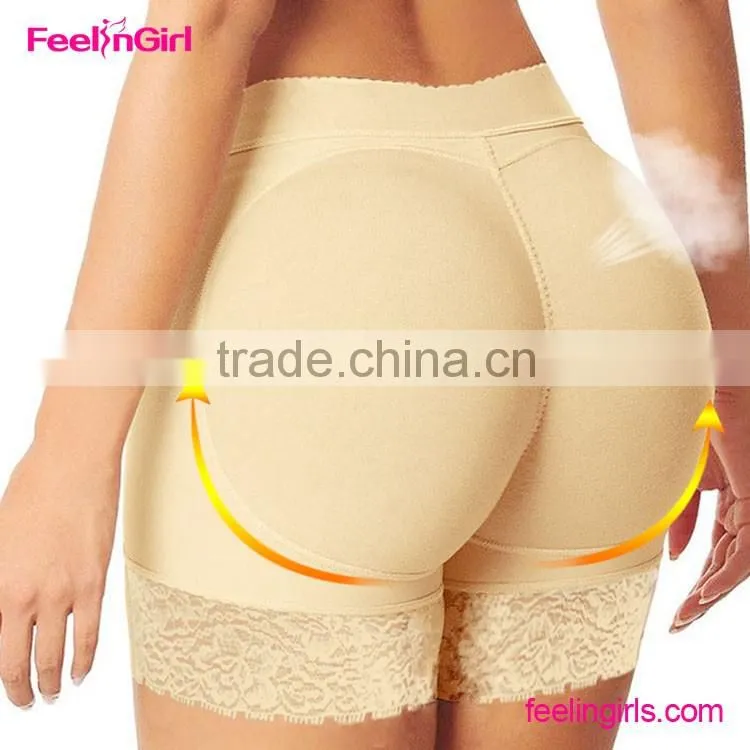 Sexy girl plus size hip foam padded panties