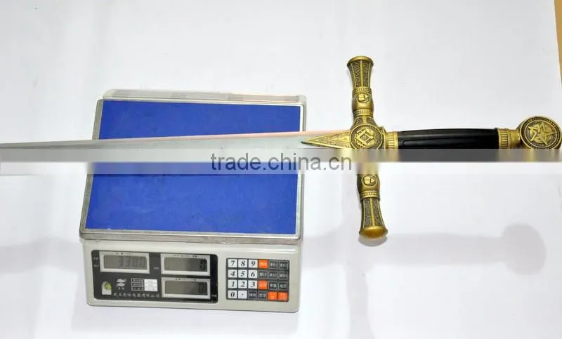 Black Handle Pu Rubber Samurai Sword