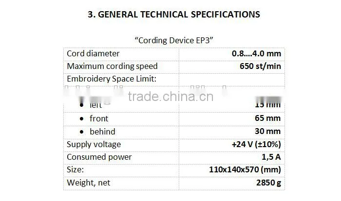Multihead hat flat shoes bags t-shirt embroidery machine cording device prices