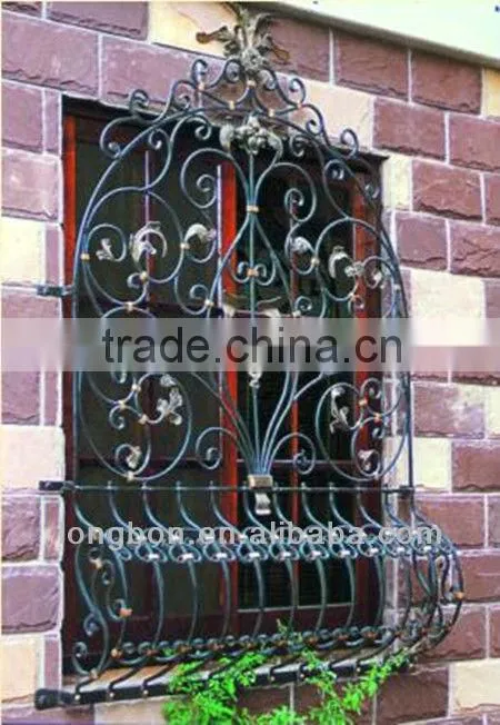 Top-selling modern artistic steel window fence
