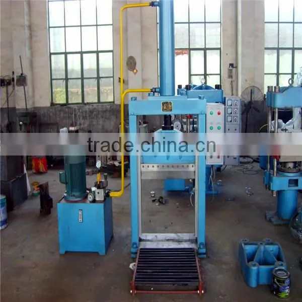 Hydraulic rubber bale cutter machine / rubber strip cutter