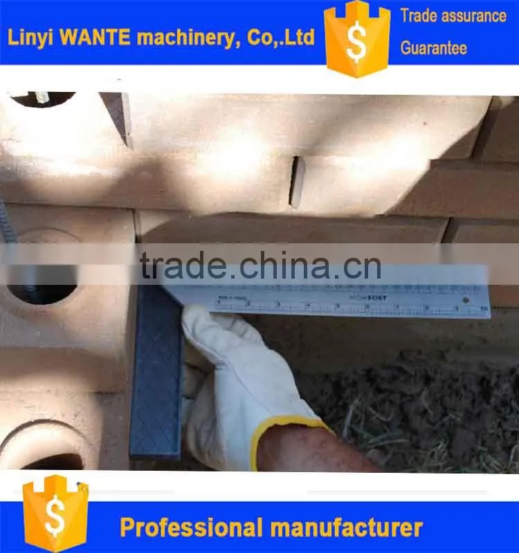 WT1-10 fully automatic clay brick making machine price