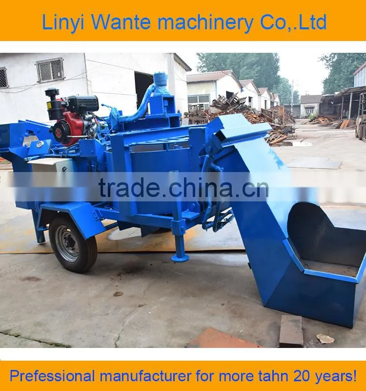 WT2-20M diesel interlocking block machine 2pcs/mould