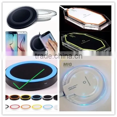 Wireless charger receiver for iphone 6 6s plus qi standard quick wireless phone charger receiver hot selling