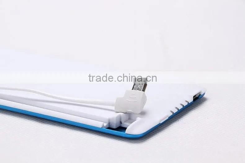 Hot selling new design silm credit card power bank 3200mah for Andorid/IOS