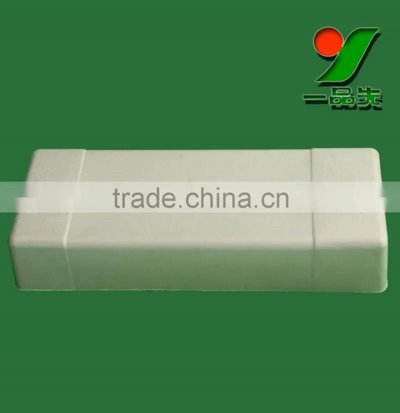 Wholesale Supplier of Environmental friendly Flexible Recyclable Wet Pressing Bagasse Molded Pulp Wine Glass Packaging Boxes