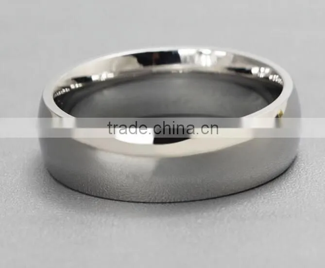 Cheap High Quality Stainless Steel Mirror Polished Mens Ring Stainless Steel Comfort Fit Wedding Bands Ring