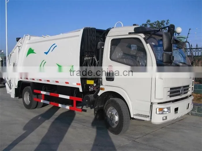 wheelbase 3300 KAMA small compactor garbage truck for sale