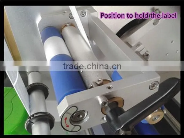 Double Sides Round Bottle Labeling Machine