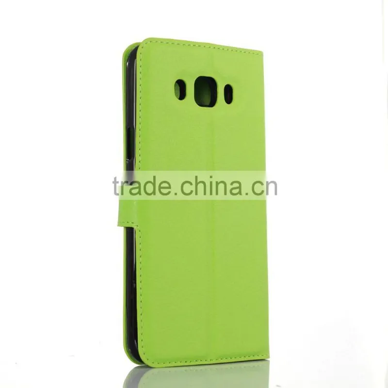 Litchi Wallet Pu Leather Cell Phone Leather Case For Sumsung Galaxy J710 2016