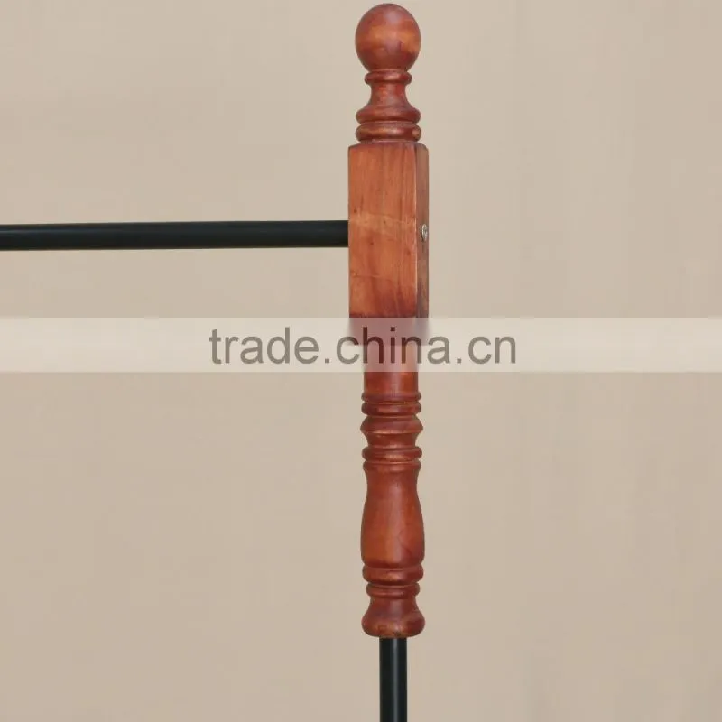 Home furniture Chinese style wood hanging display rack stand
