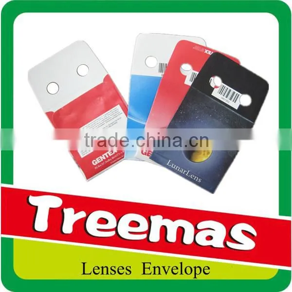 Custom design wrapping paper optical lens envelope