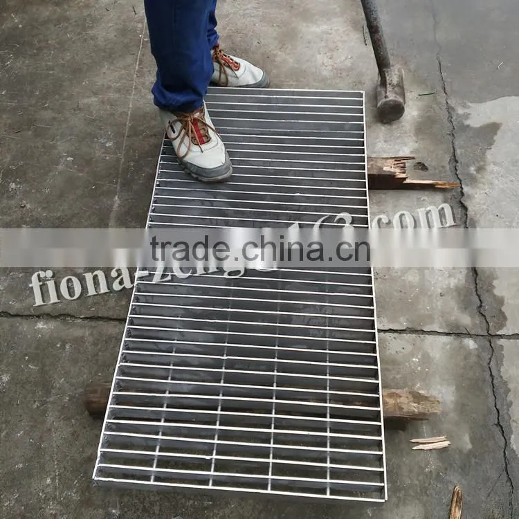 Guangzhou Factory Direct Galvanized Trench Walkway Grating Cover
