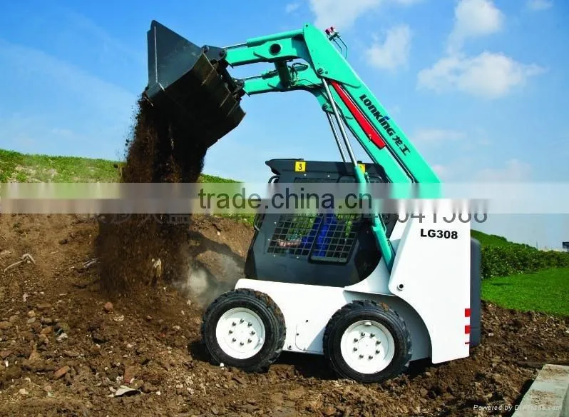 hydraulic skid steer loader 0.43m3