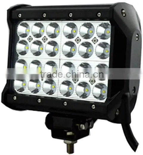 6.5" 72W LED Light Bar for off-Road/4WD/Truck/Mining truck 72w led light bar offroad led light bar