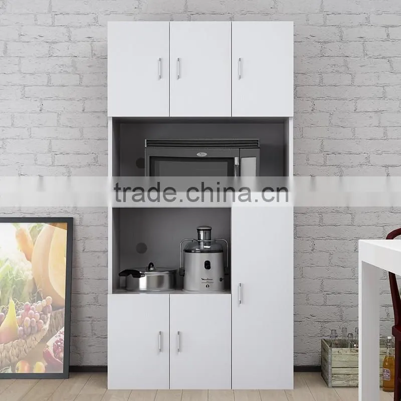 New design modern simple wooden storage rack cabinet