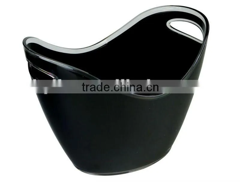 plastic wine packing box with square shape