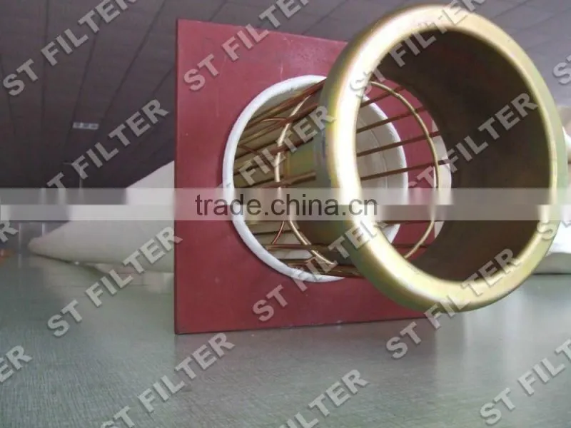 fiberglass filter bag for cemment industry,Dia160*5600mm