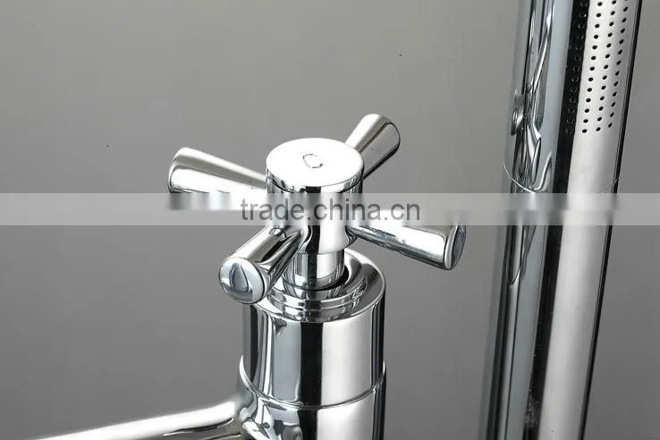 Standing Shower Floor Mounted Shower Set