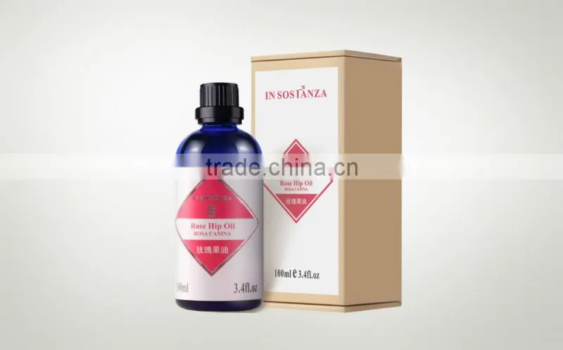 Rosehip Oil , Private Label Natural Organic Dark Yellow Rosehip Seed Oil