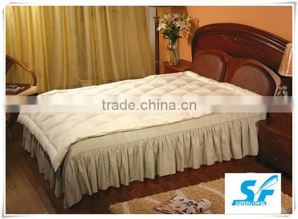 factory wholesale cheap hometextile diamond quilting down feather comforter duvet cover