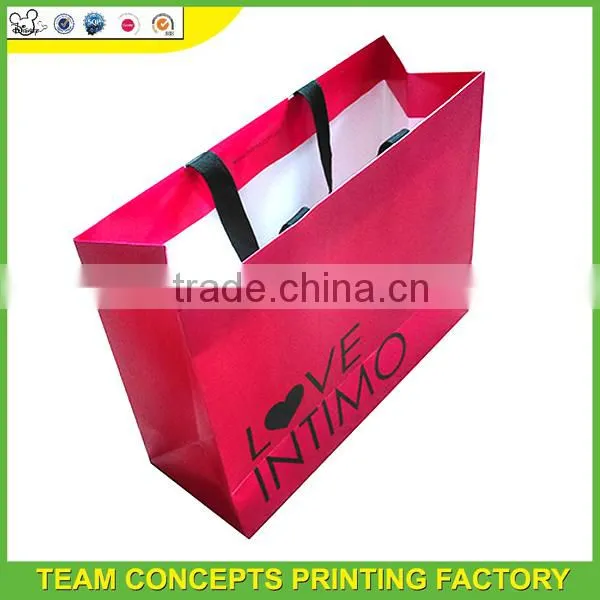 Big brand paper bag for clothes